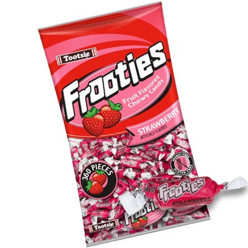 Tootsie/F Strawberry Chewy Treats 360 Ct wholesale candy/snack retail distribution