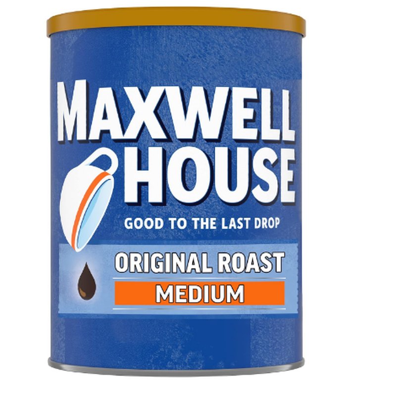 Maxwell House Original Roast Medium Roast Ground Coffee 11.5 oz canister wholesale grocery retail distribution