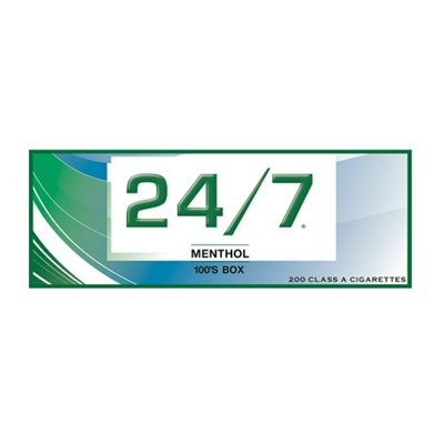 24/7 100 Box Menthol