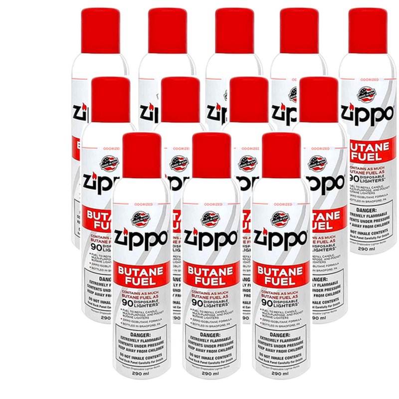 Zippo Butane 5.82oz/165g 12Ct wholesale lighters retail distribution