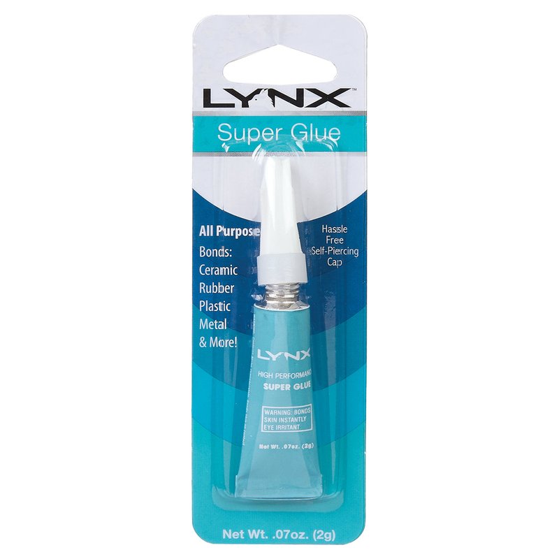 Lynx Super Glue adhesive fast-bonding solution with precision tip wholesale adhesive retail distribution