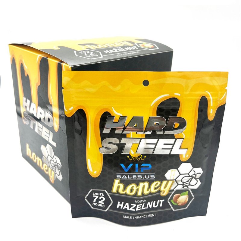 Hard Steel Honey Sachets 24 Count Pack wholesale health&beauty retail distribution