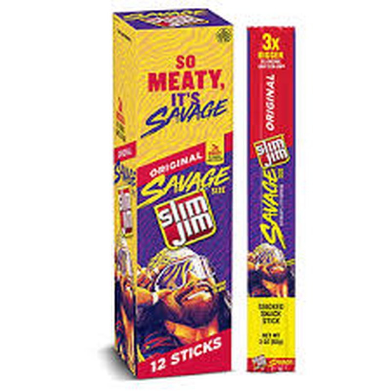 SJ Savage Regular Snack Pack 12 Count wholesale candy/snack retail distribution
