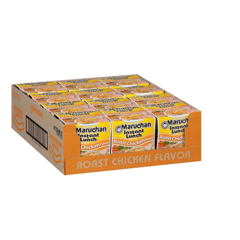 Maruchan Roast Chicken Flavor Ramen Noodle Soup 2.25 oz / 12 ct wholesale grocery retail distribution
