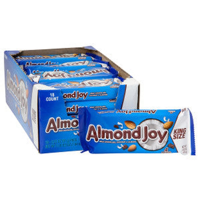 Hershey Almond Joy King Size 18 Count wholesale candy/snack retail distribution