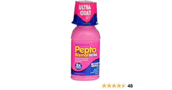 PEPTO BISMOL BOTTLE 4 OZ / 1 CT