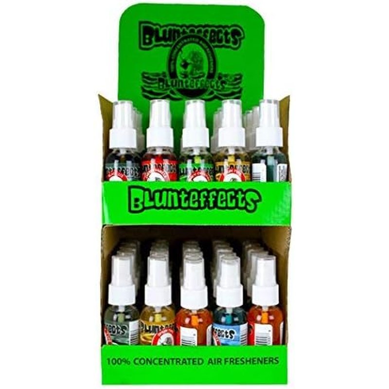 Blunteffects Display Spray Air Freshener 50 Count Assorted Scents wholesale display spray air freshener retail distribution