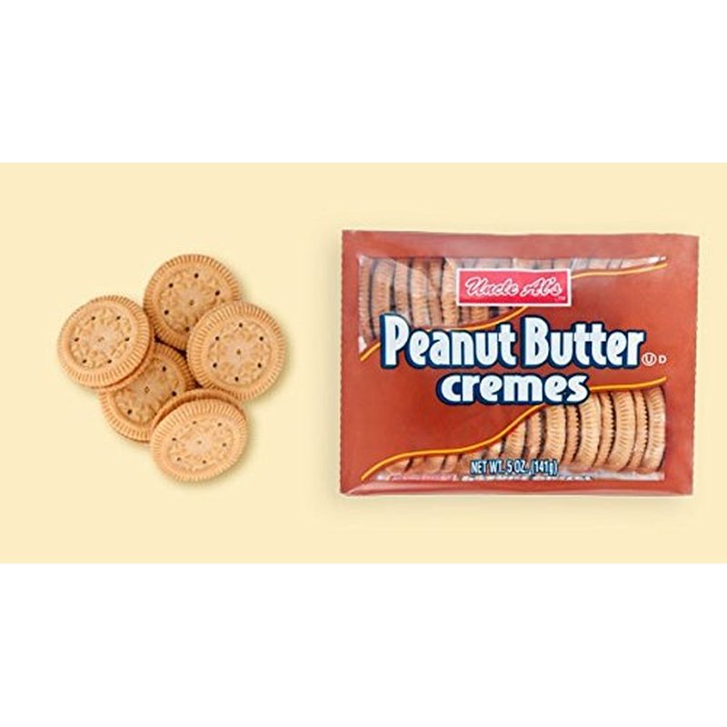 Uncle Al's Peanut Butter Cremes 5 oz Tray wholesale candy/snack retail distribution