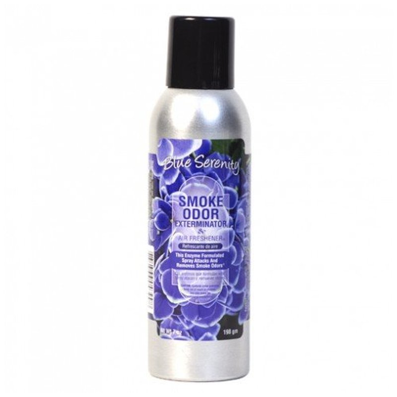 Smoke Odor Exterminator Spray Blue Serenity 7 oz wholesale household air freshener for retail distribution