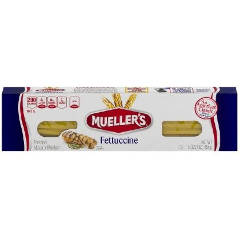 Mueller's Fettuccine Pasta 16 oz wholesale grocery retail distribution