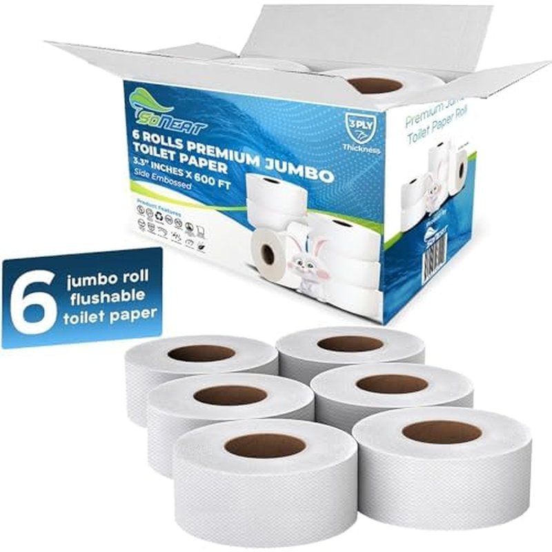 Southland Jumbo JRT 2-Ply Bathroom Tissue 1000 ft Rolls wholesale household retail distribution