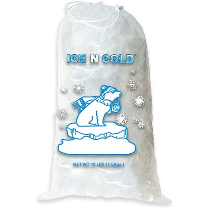 Southland Distribution Durable 8 lb Ice Bags with Drawstring Closure wholesale household retail distribution