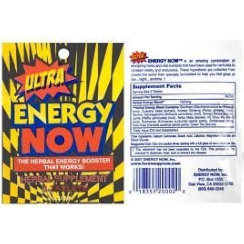 Energy Now Ultra Weight Loss Herbal Supplements 24x3 Tablets wholesale health&beauty retail distribution