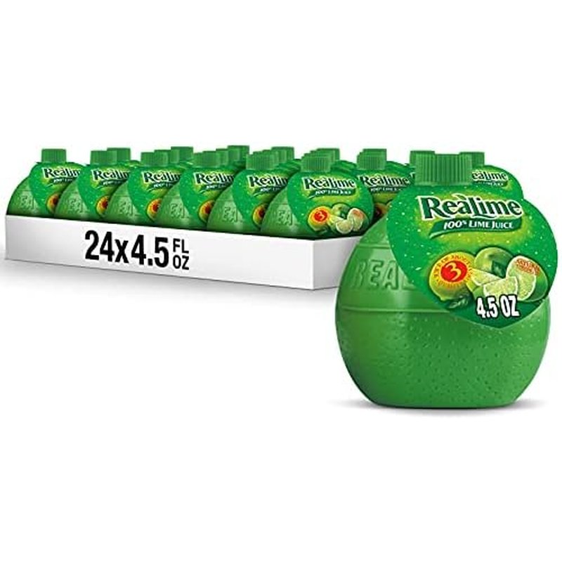 ReaLime 100% Lime Juice 4.5 fl oz bottle wholesale grocery retail distribution