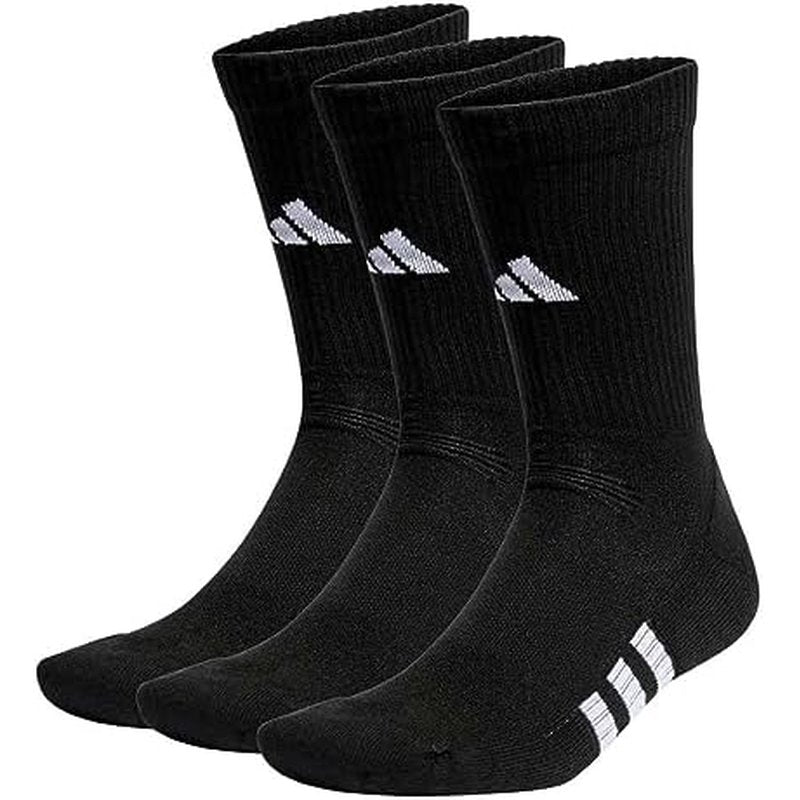 Adidas AEROREADY Crew Socks 3-Pack Black/White wholesale household retail distribution