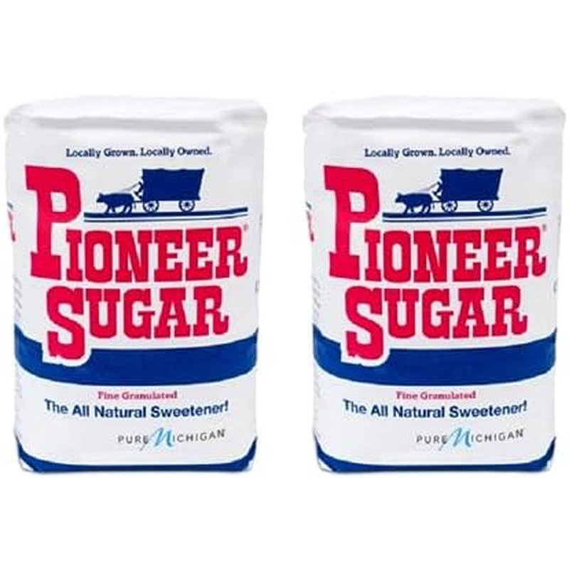 Pioneer Sugar Granulated Sugarbeet Sugar 2-Pack 4 lb. Bags wholesale grocery retail distribution