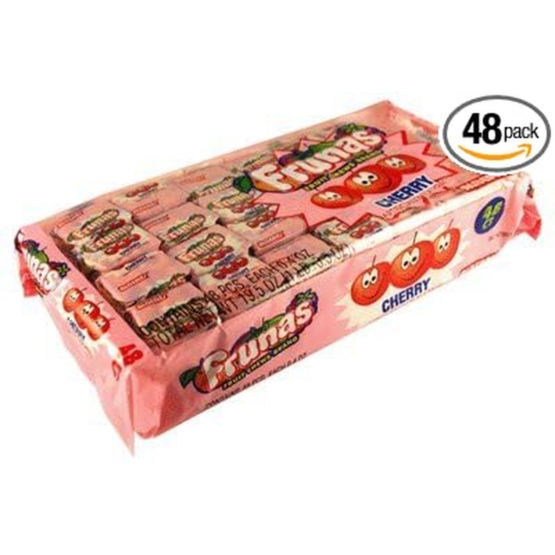 Frunas Cherry Candy 48 Count wholesale candy/snack retail distribution