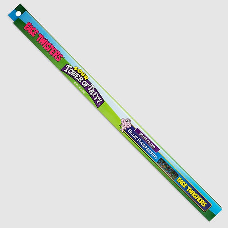 Southland Distribution Sour Tower of Taffy Blue Raspberry & Watermelon 12 Count Box wholesale candy/snack retail distribution