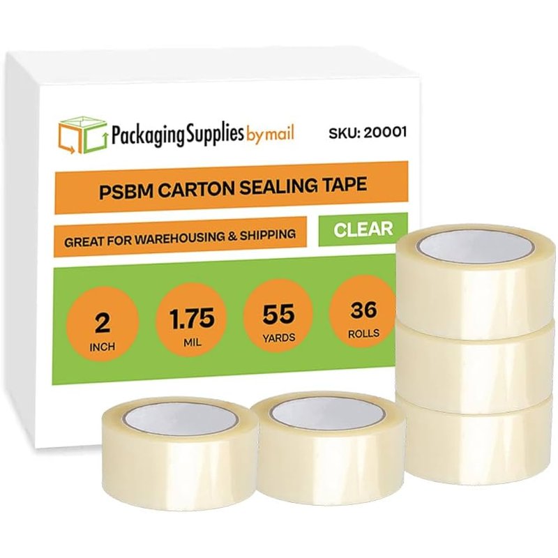 Southland Distribution Clear Packing Tape 2 Inch x 55 Yards wholesale household retail distribution