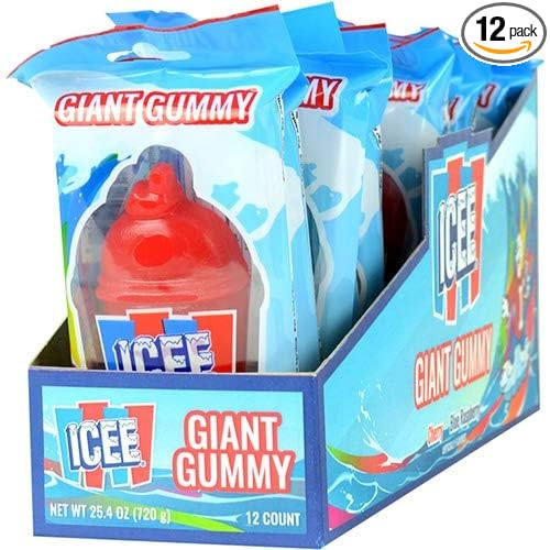 Icee Giant Gummy 12 Ct