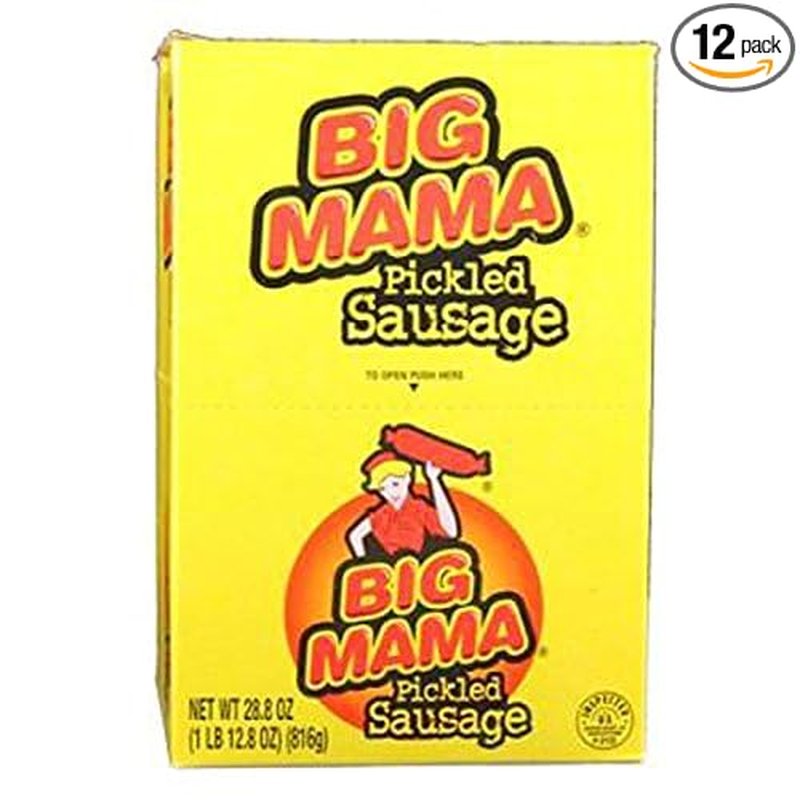 BIG MAMA Pickled Sausage 2.4 oz wholesale candy/snack retail distribution