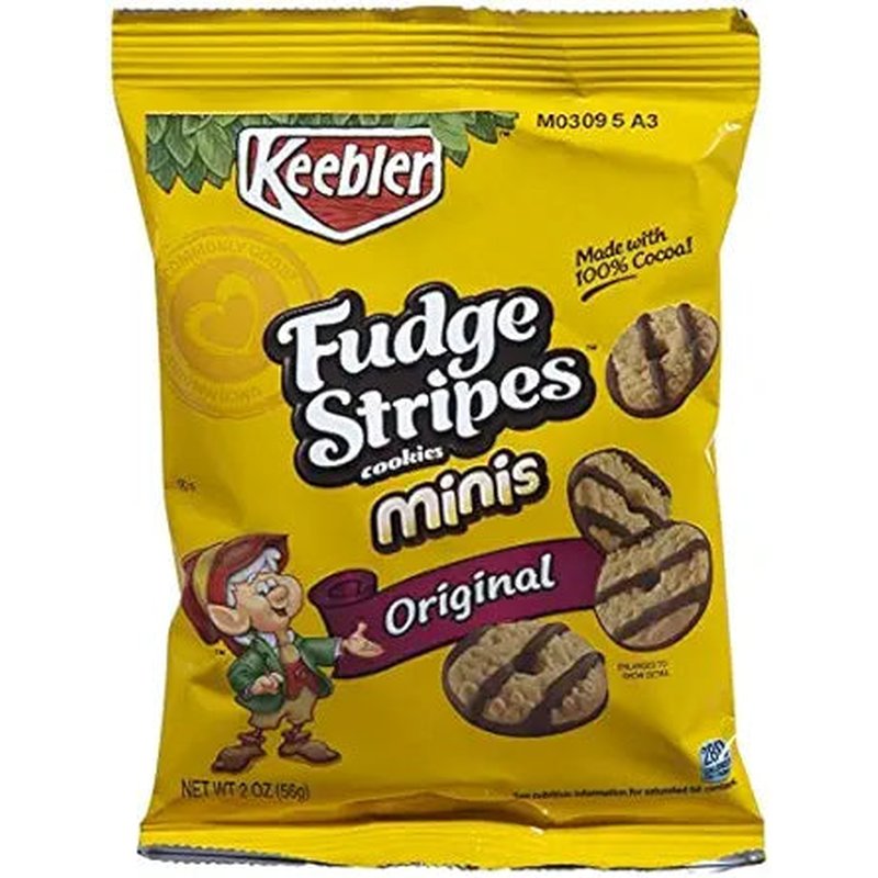 Keebler Mini Fudge Cookies 3 Oz Pack wholesale candy/snack retail distribution