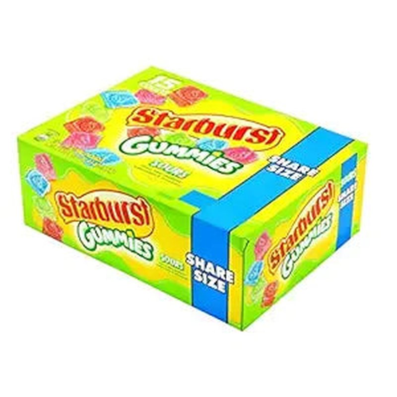 Starburst Gummies King Size 15 Count wholesale candy/snack retail distribution