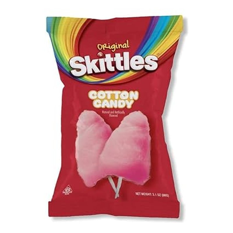 Skittles Cotton Candy 3.1 oz treat wholesale candy/snack retail distribution