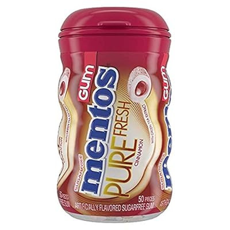 Mentos Fresh Cinnamon Gum 6 Pack wholesale candy/snack retail distribution