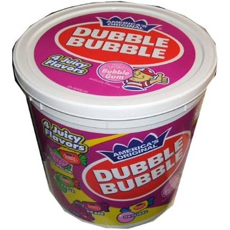 Super Bubble Original Fruit Chewing Gum 300 Count Jar wholesale candy/snack retail distribution