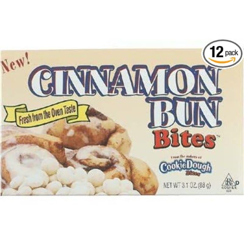 Cinnamon Bun Bites Candy 3.1 Oz wholesale candy/snack retail distribution