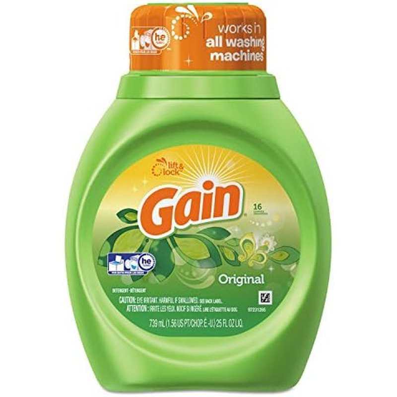 Gain Original Liquid Laundry Detergent 25 Oz wholesale household retail distribution