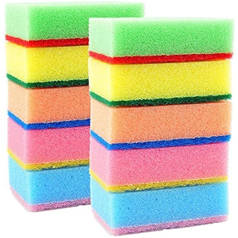 Southland Distribution Multicolored Scouring Pads 10 Pack wholesale household retail distribution
