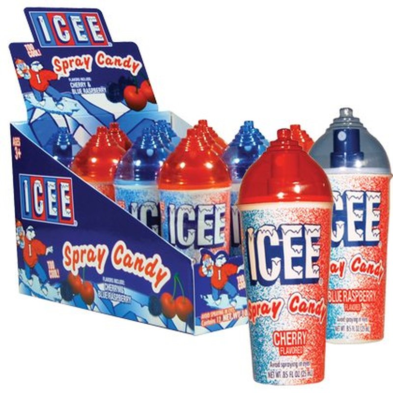 ICEE Candy Spray 12 Count wholesale candy/snack retail distribution