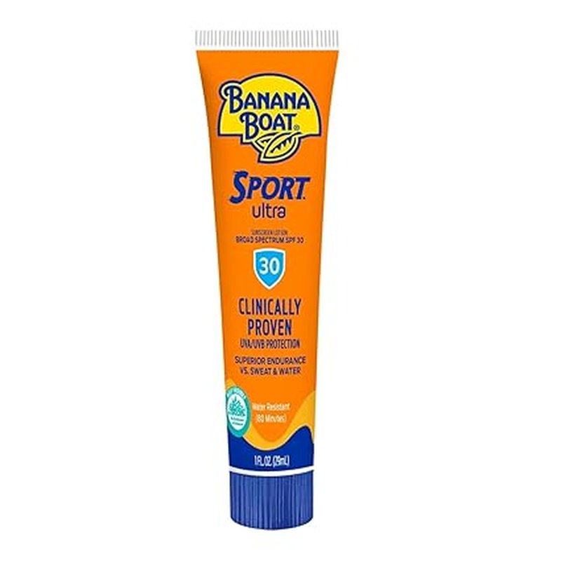 Banana Boat Sport Sunscreen SPF 30 Travel Size 1 oz bottles wholesale banana boat sport sunscreen spf 30 travel size – 1 oz (case of 24) | water resistant sun protection retail distribution