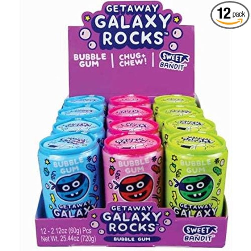 Galaxy Rocks candy 12 count wholesale candy/snack retail distribution