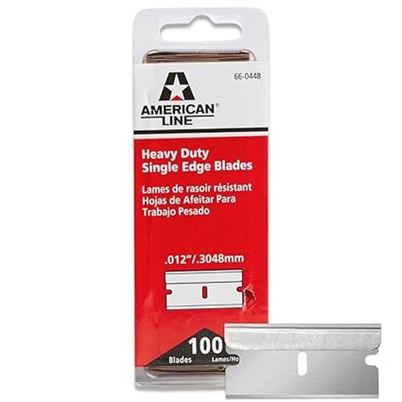 American Line Single Edge Razor Blades Heavy Duty 120-Pack wholesale blade retail distribution