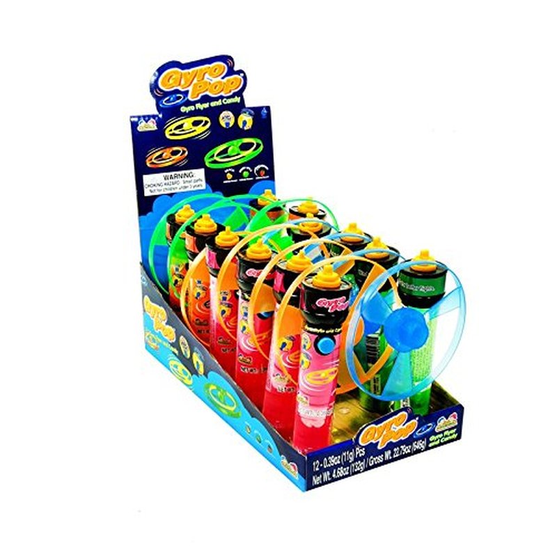 Gyro Pop candy 12 count wholesale candy/snack retail distribution