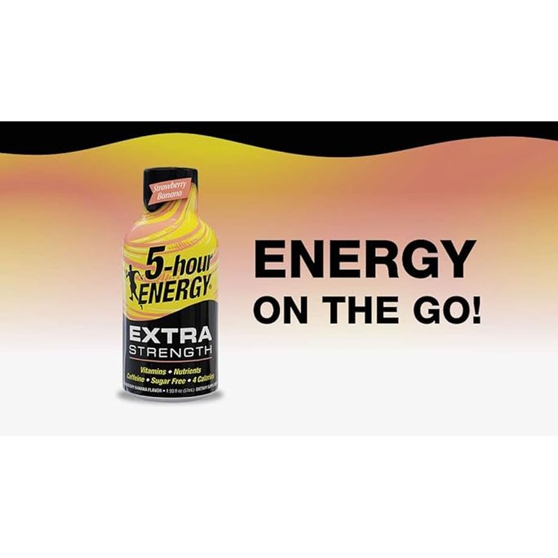 5 Hour Energy Extra Strength Strawberry/Banana 12 Ct wholesale health&beauty retail distribution