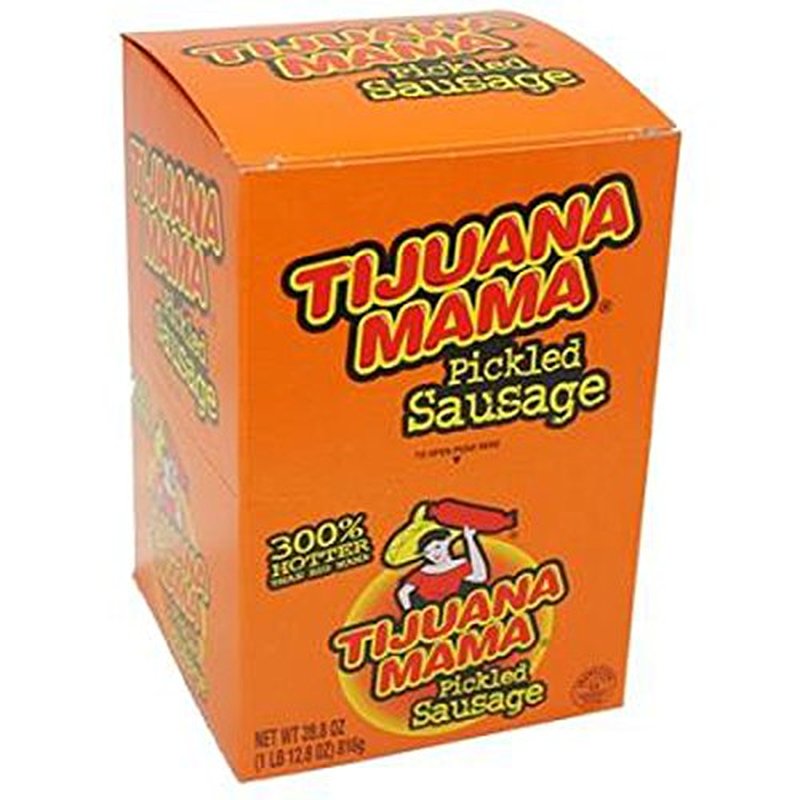 Tijuana Mama Sausages 2.4oz wholesale candy/snack retail distribution