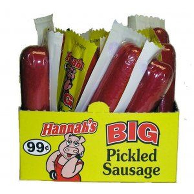Herbs Pickled Huge Hot Sausage 20 Count wholesale candy/snack retail distribution