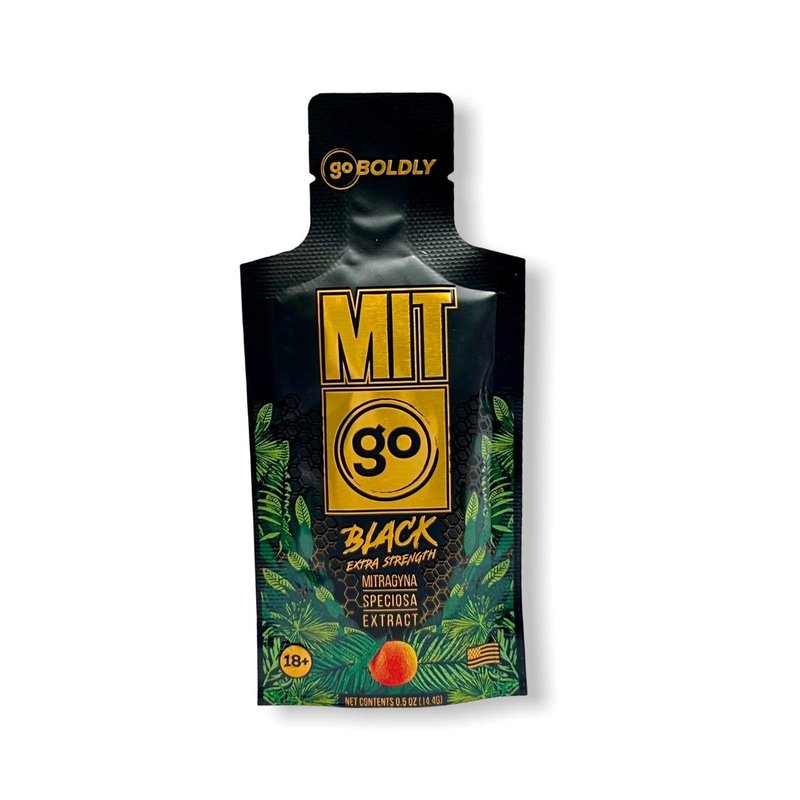 MIT GO Black Gel 12 Count Box fast-acting energy gel wholesale black jell retail distribution