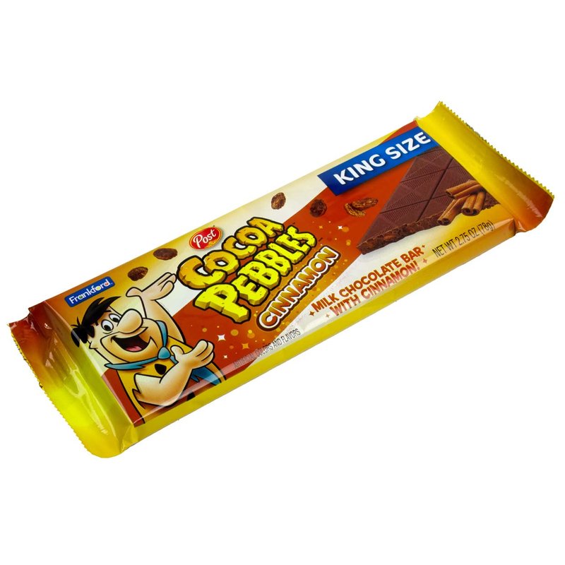 Cocoa Pebbles Cinnamon King Size 18 Count wholesale candy/snack retail distribution