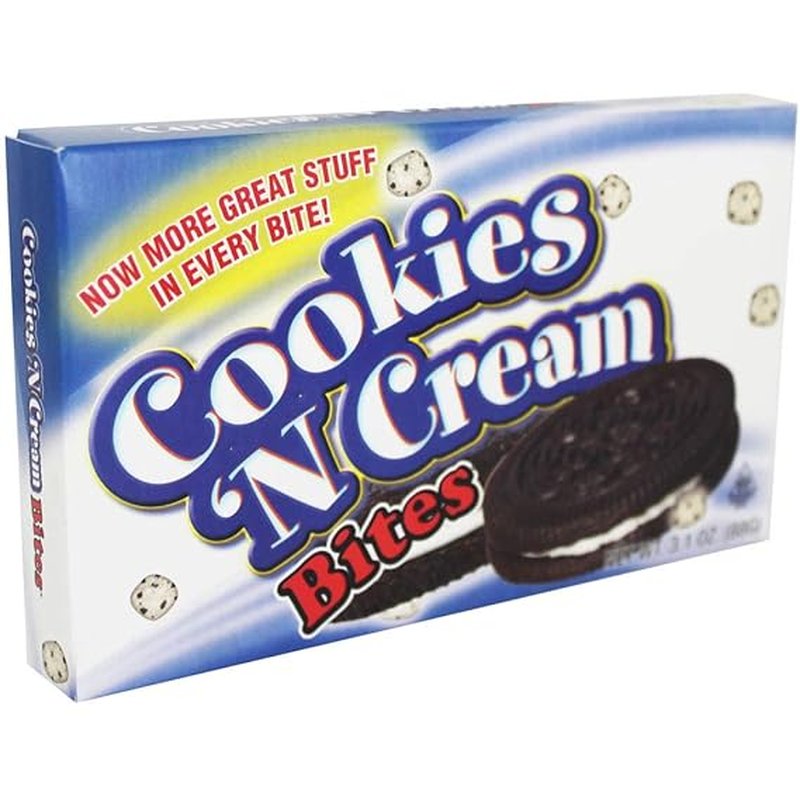 Cookies N Cream Bites 3.1 oz candy wholesale candy/snack retail distribution