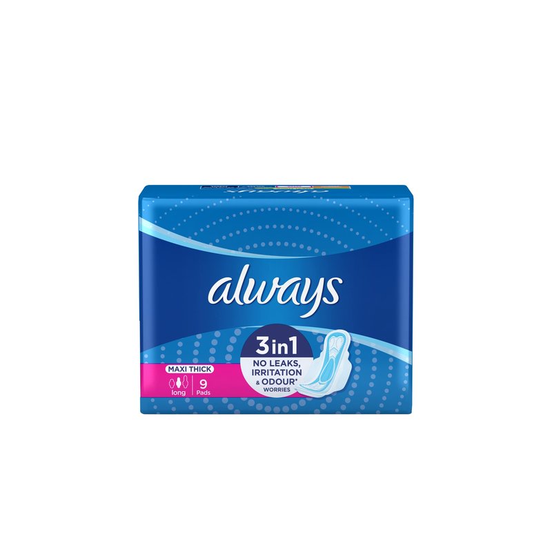 Always Max with Wings 9 Pack wholesale health&beauty retail distribution