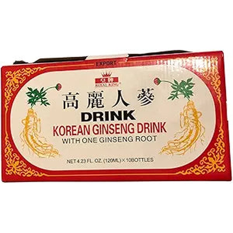 Southland Distribution Ginseng Drink with Root 4oz - 10 Bottles wholesale ginseng drink natural energy drink, herbal supplement, ginseng root retail distribution