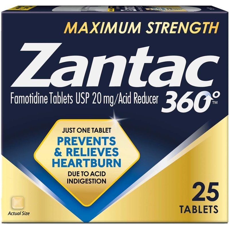 Zantac 360 Blister Pack 112 Count wholesale heartburn & indigestion relief retail distribution