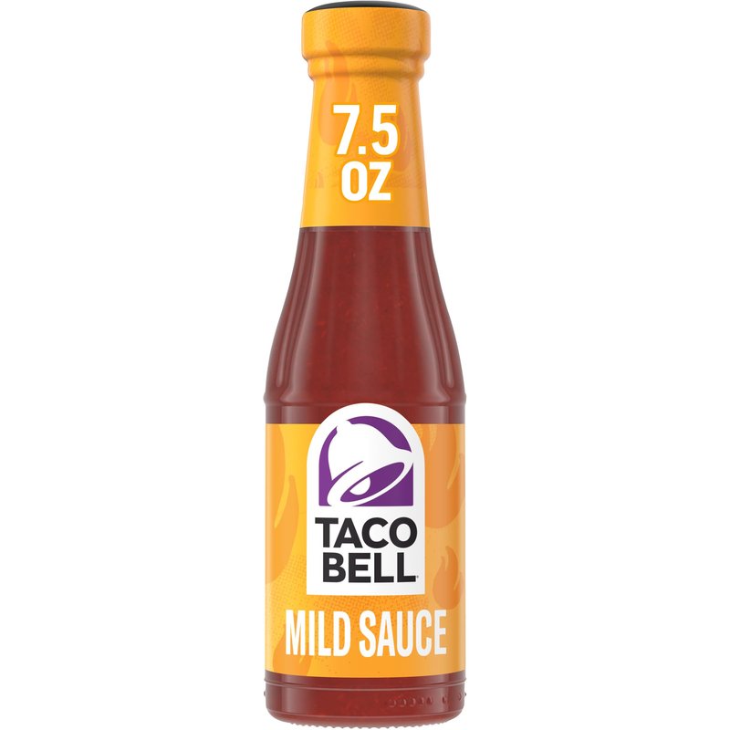 Taco Bell Mild Sauce 7.5 oz. bottle wholesale grocery retail distribution