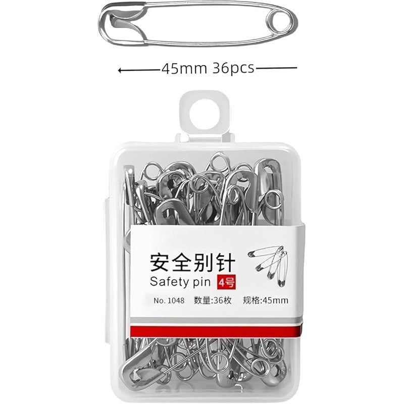 Southland Distribution Assorted Safety Pins 36mm and 45mm wholesale sel safety pins 36' blister ea retail distribution