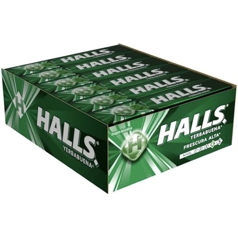 Halls Spearmint Cough Drops 12 Count Pack wholesale health&beauty retail distribution